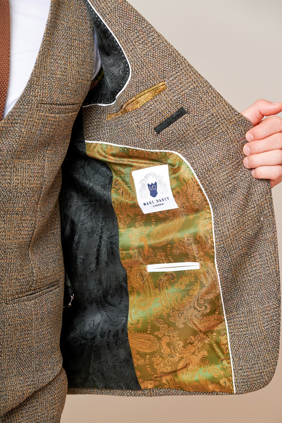 Marc Darcy Kris Blazer Tan