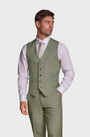 Cavani Caridi Waistcoat Sage Green