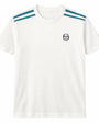 Sergio Tacchini STM12239 Locchi T-Shirt - Gardenia/Harbor Blue