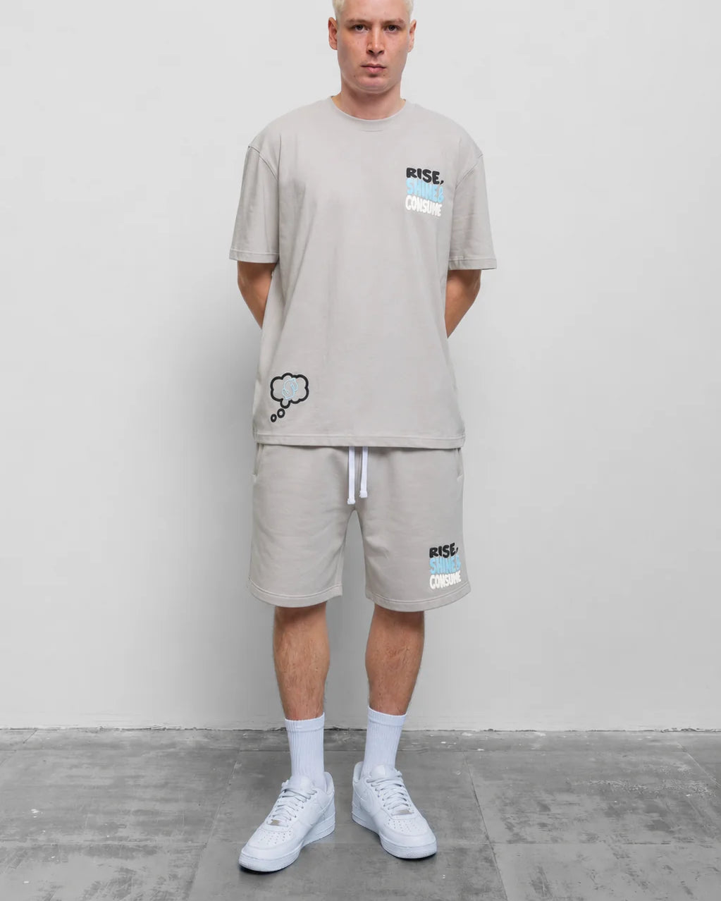 Fresh Rise Shorts - Light Grey