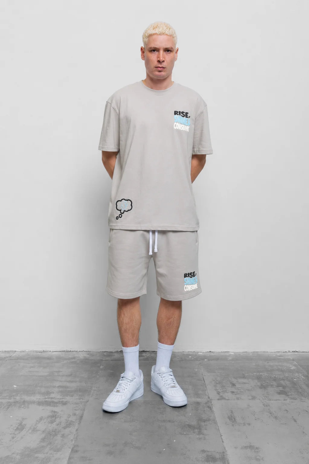 Fresh Rise Shorts - Light Grey