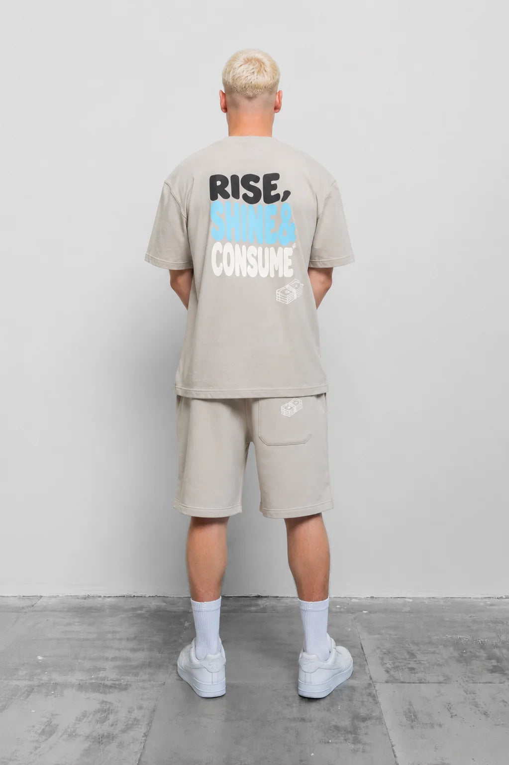 Fresh Rise Shorts - Light Grey