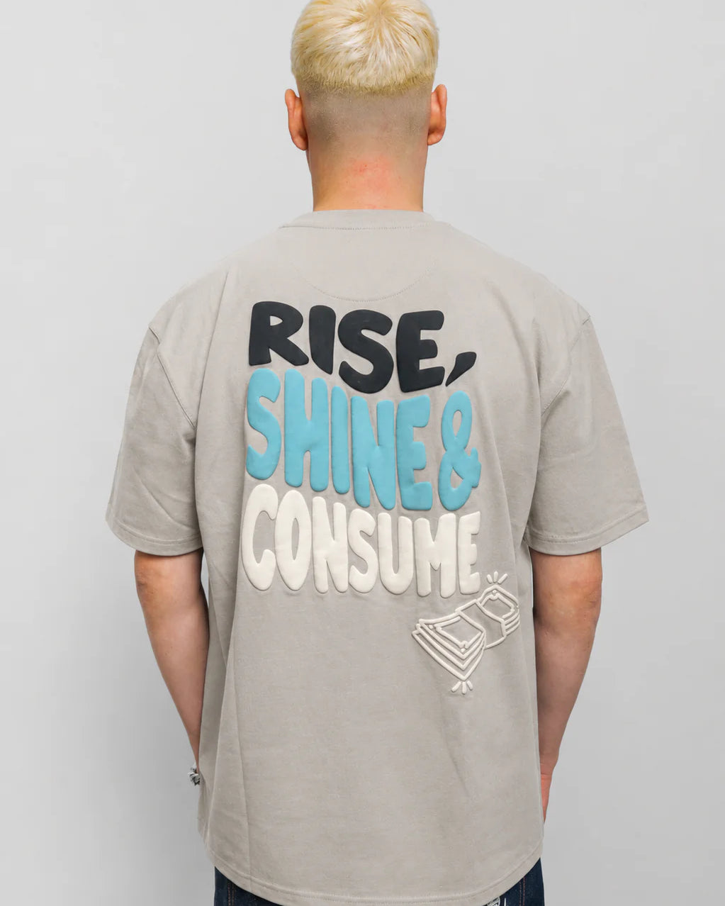 Fresh Rise T-Shirt - Light Grey