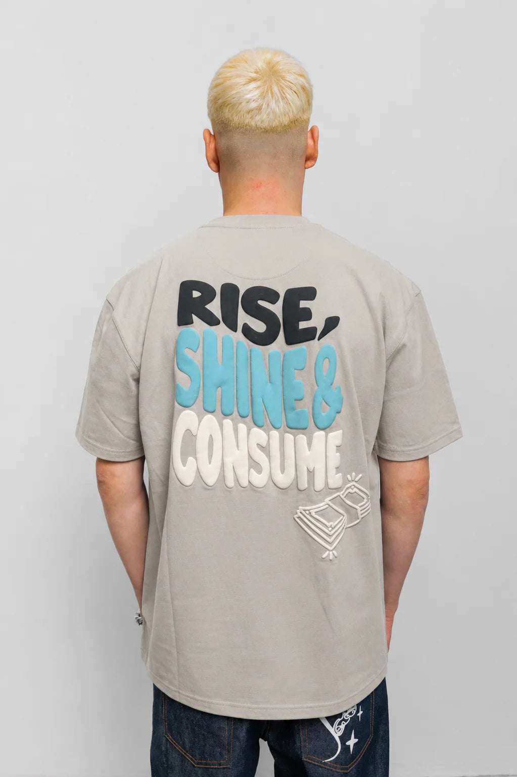 Fresh Rise T-Shirt - Light Grey