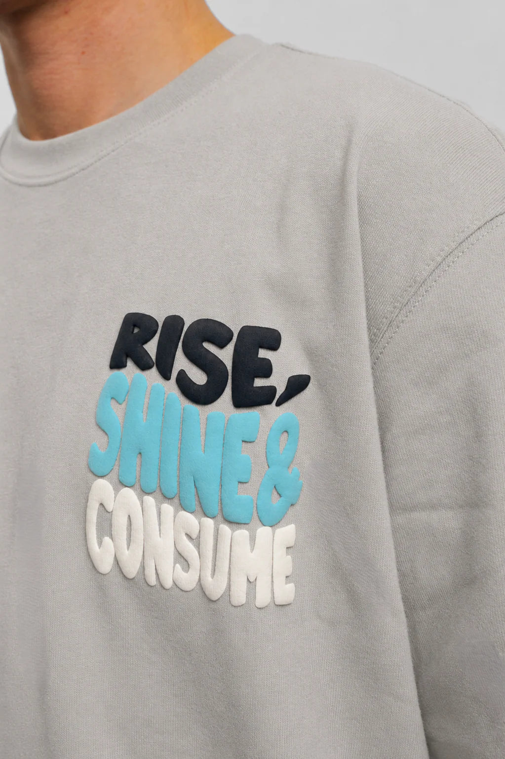 Fresh Rise T-Shirt - Light Grey