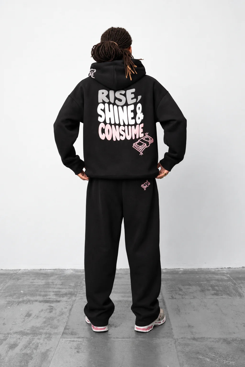 Fresh Flavours Rise Hoodie - Black