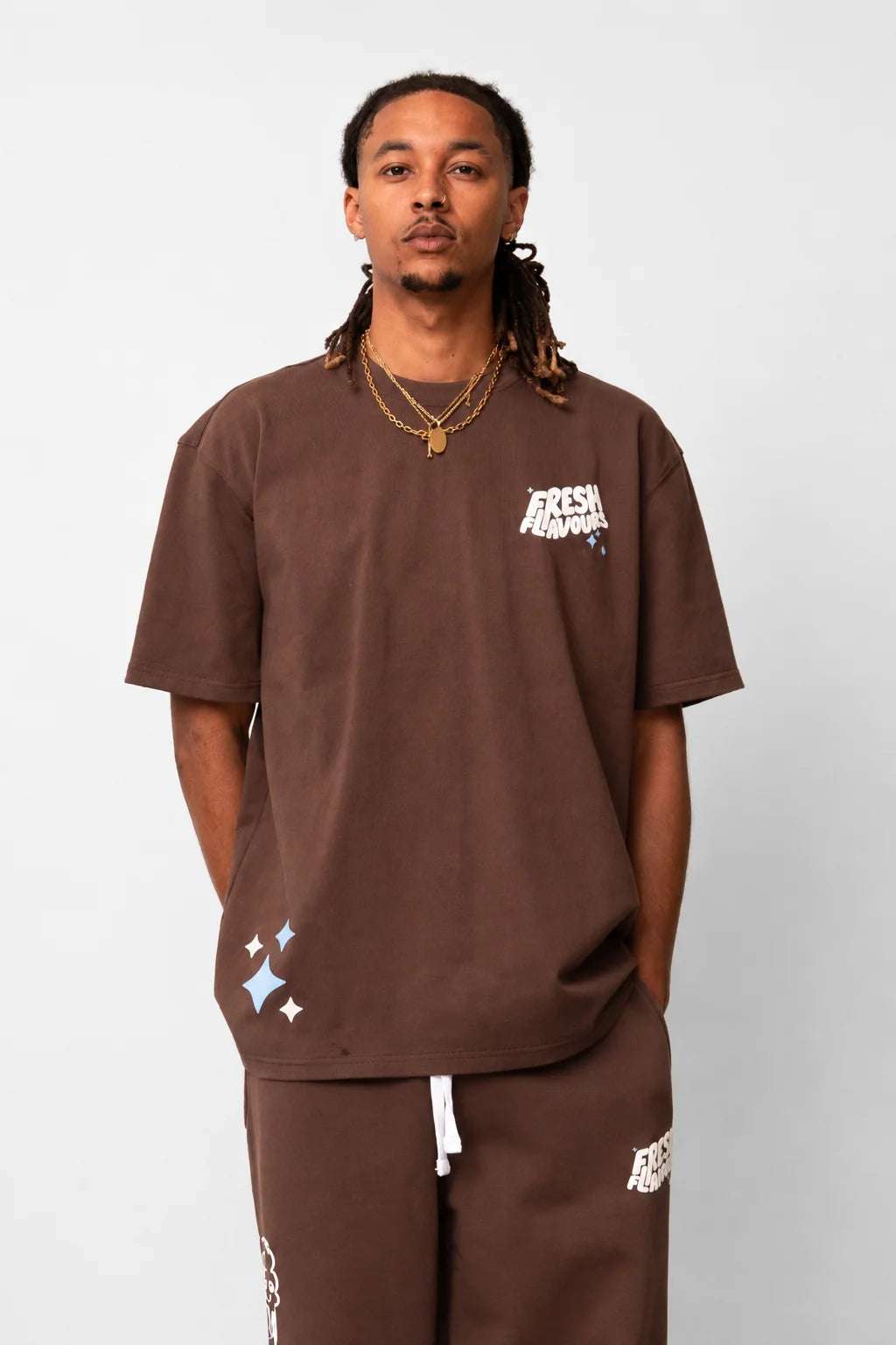Fresh Flavours T-Shirt - Brown