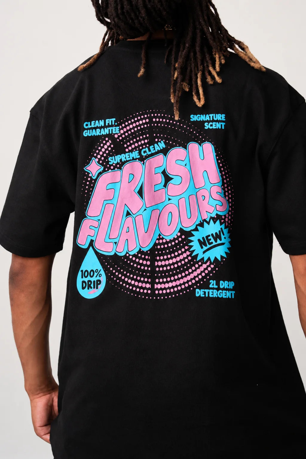Fresh Flavours Detergent T-Shirt - Black