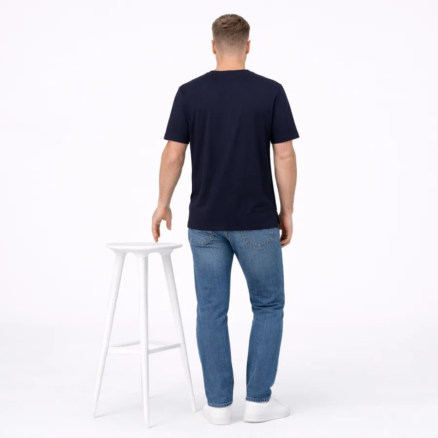 Fred Perry M2408 Pocket Detail T-Shirt X86 - Tennis Blue