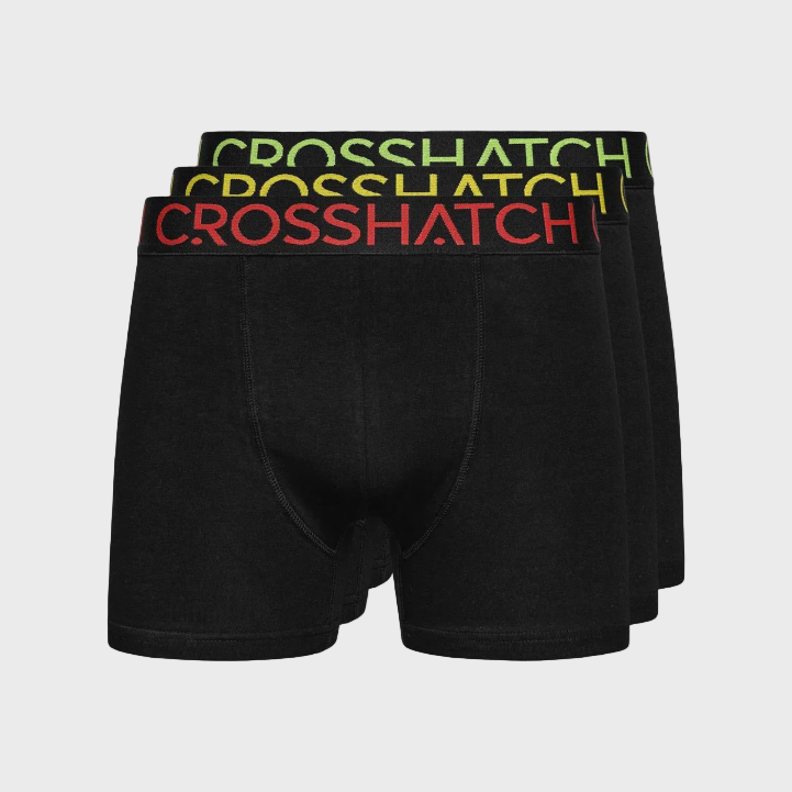 Crosshatch Chasma Boxers (3 Pack)
