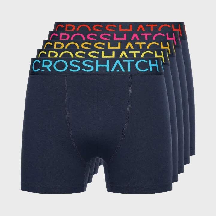Crosshatch Chasma Boxers (5 Pack)