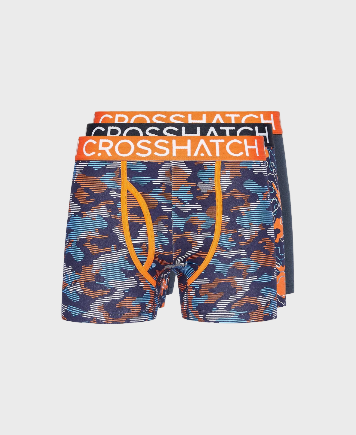 Crosshatch Linamo Boxer Shorts (3 Pack)