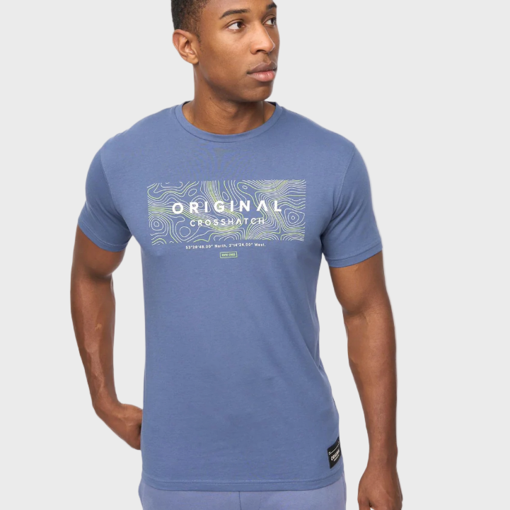 Crosshatch Mappedout T-Shirt