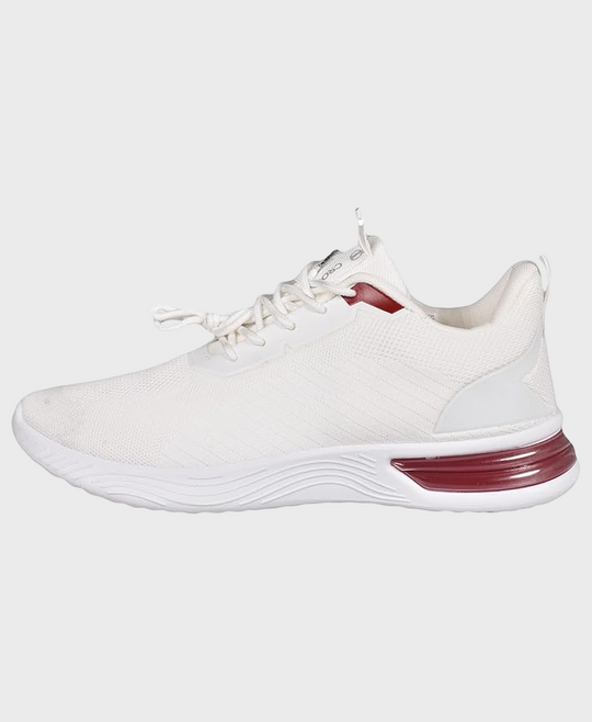 Crosshatch Nyles Trainers - White/Red