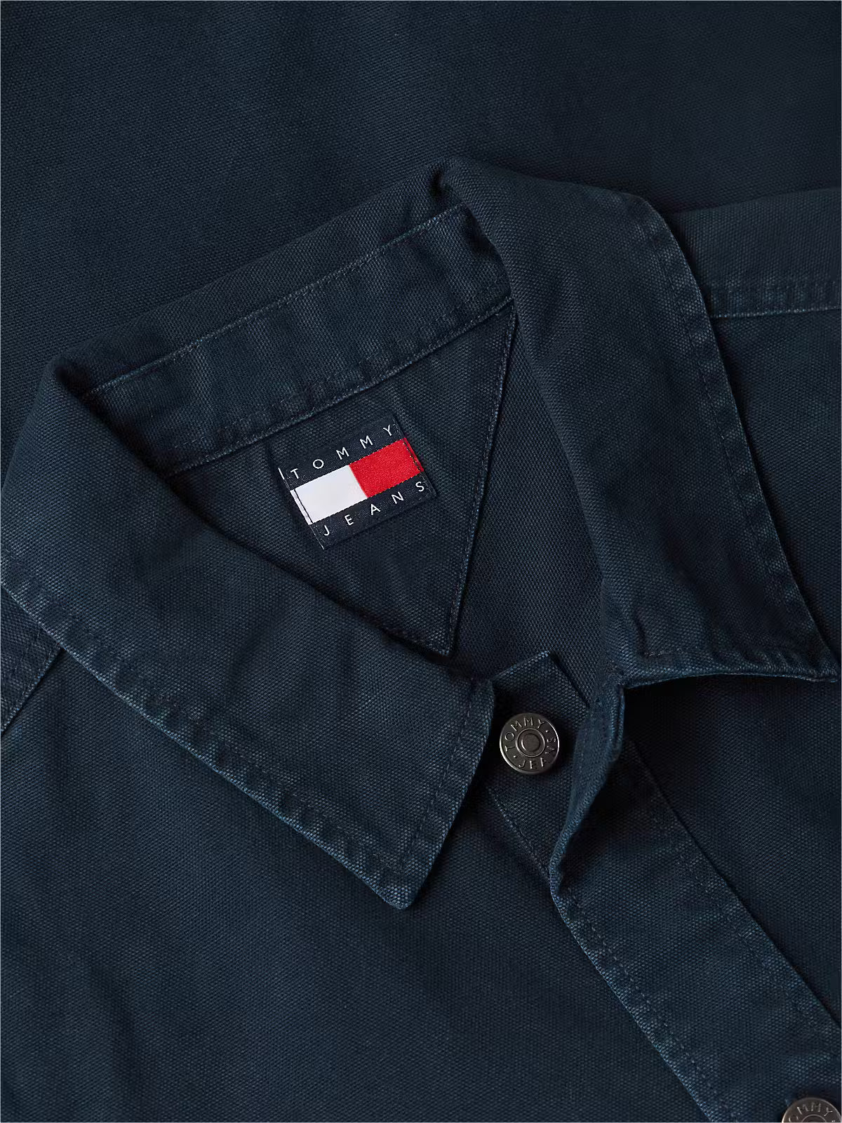 Tommy Jeans DM0DM20236C1G Essential Overshirt - Dark Night Navy