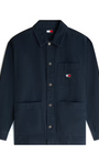 Tommy Jeans DM0DM20236C1G Essential Overshirt - Dark Night Navy