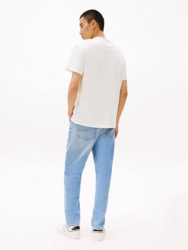 Tommy Jeans Tonal Tommy Badge T-Shirt White