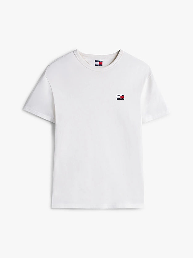 Tommy Jeans Tonal Tommy Badge T-Shirt White