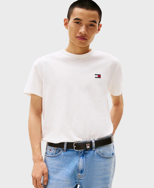 Tommy Jeans Tonal Tommy Badge T-Shirt White