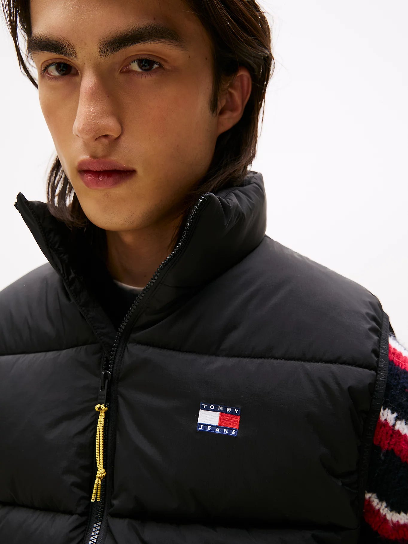 Tommy Jeans Vail Relaxed Puffer Gilet - Black