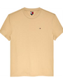Tommy Jeans DM0DM22504AB9 Flag T-Shirt - Gentle Gold
