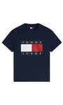 Tommy Jeans DM0DM22645C1G Big Flag T-Shirt - Dark Night Navy
