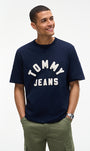 Tommy Jeans DM0DM23544 90s New Classic T-Shirt - Dark Blue