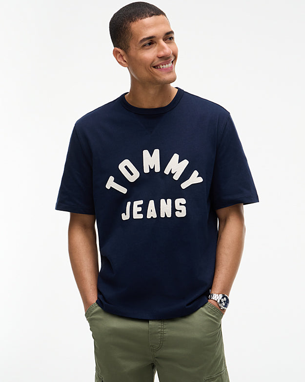 Tommy Jeans DM0DM23544 90s New Classic T-Shirt - Dark Blue