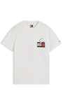 Tommy Jeans TJM Regular NYC Novelty T-Shirt - Ecru