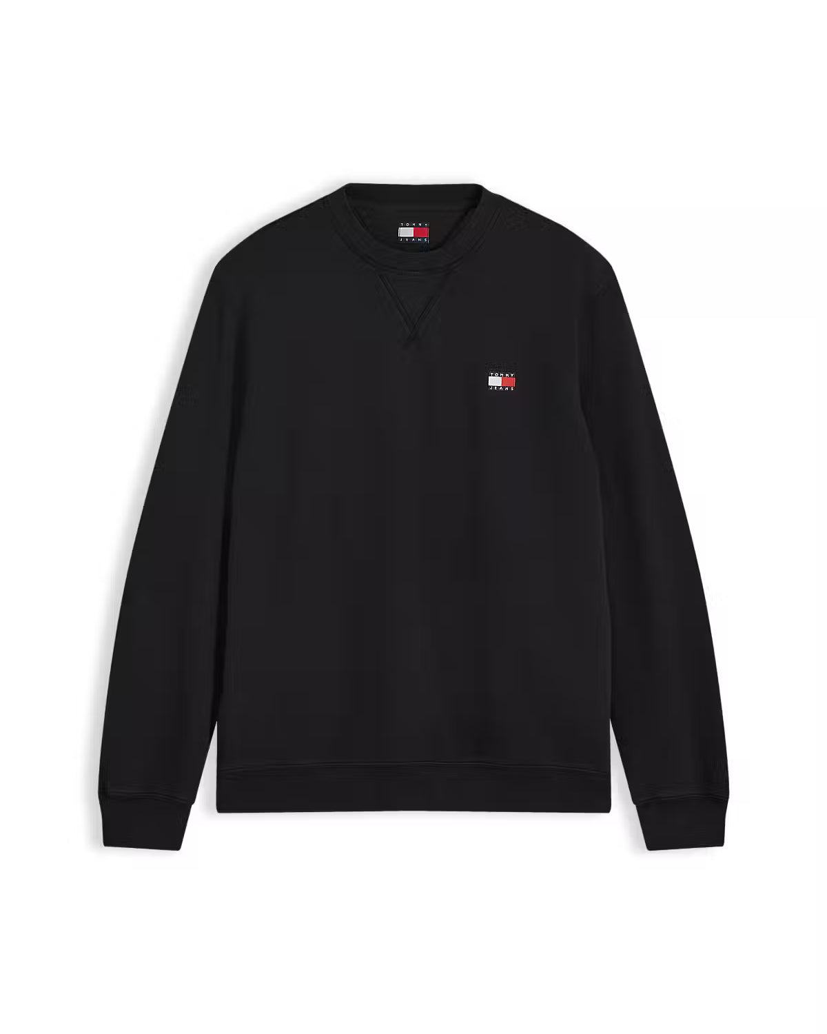 Tommy Jeans DM0DM20339BDS TJM Regular Badge Crewneck - Black