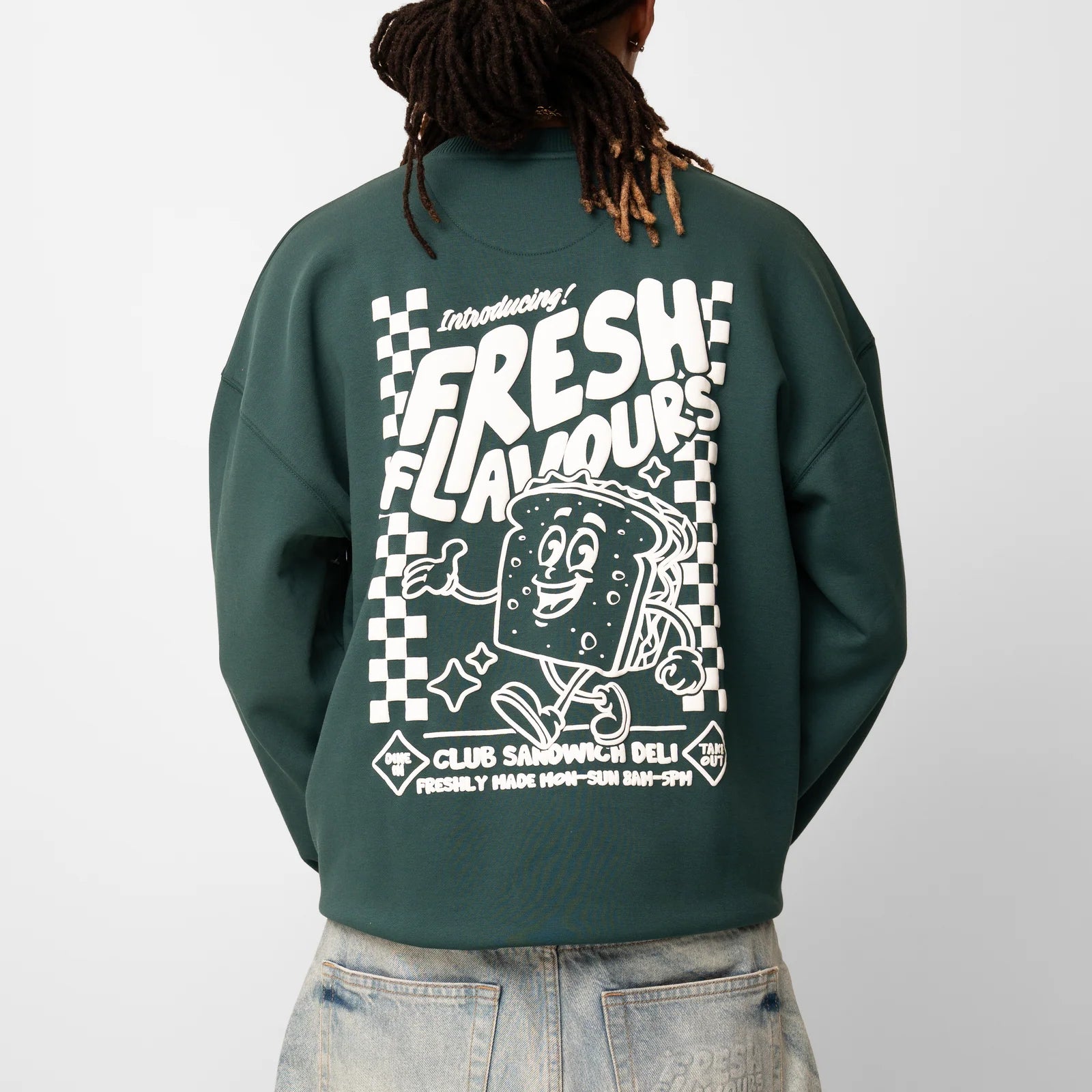 Fresh Flavours Deli Sweatshirt - Eden