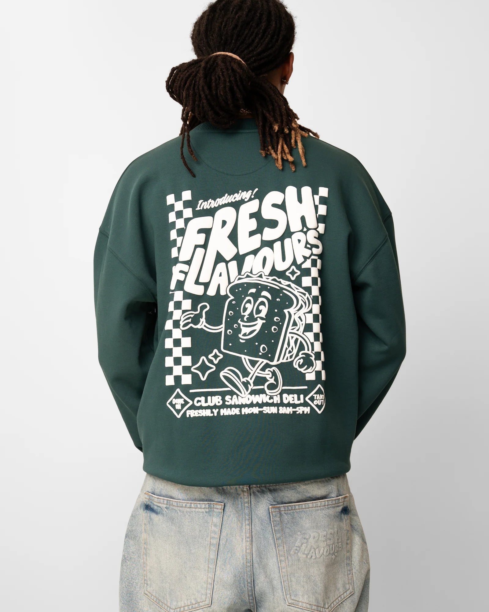 Fresh Flavours Deli Sweatshirt - Eden