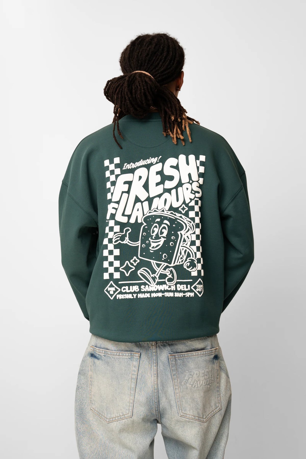 Fresh Flavours Deli Sweatshirt - Eden