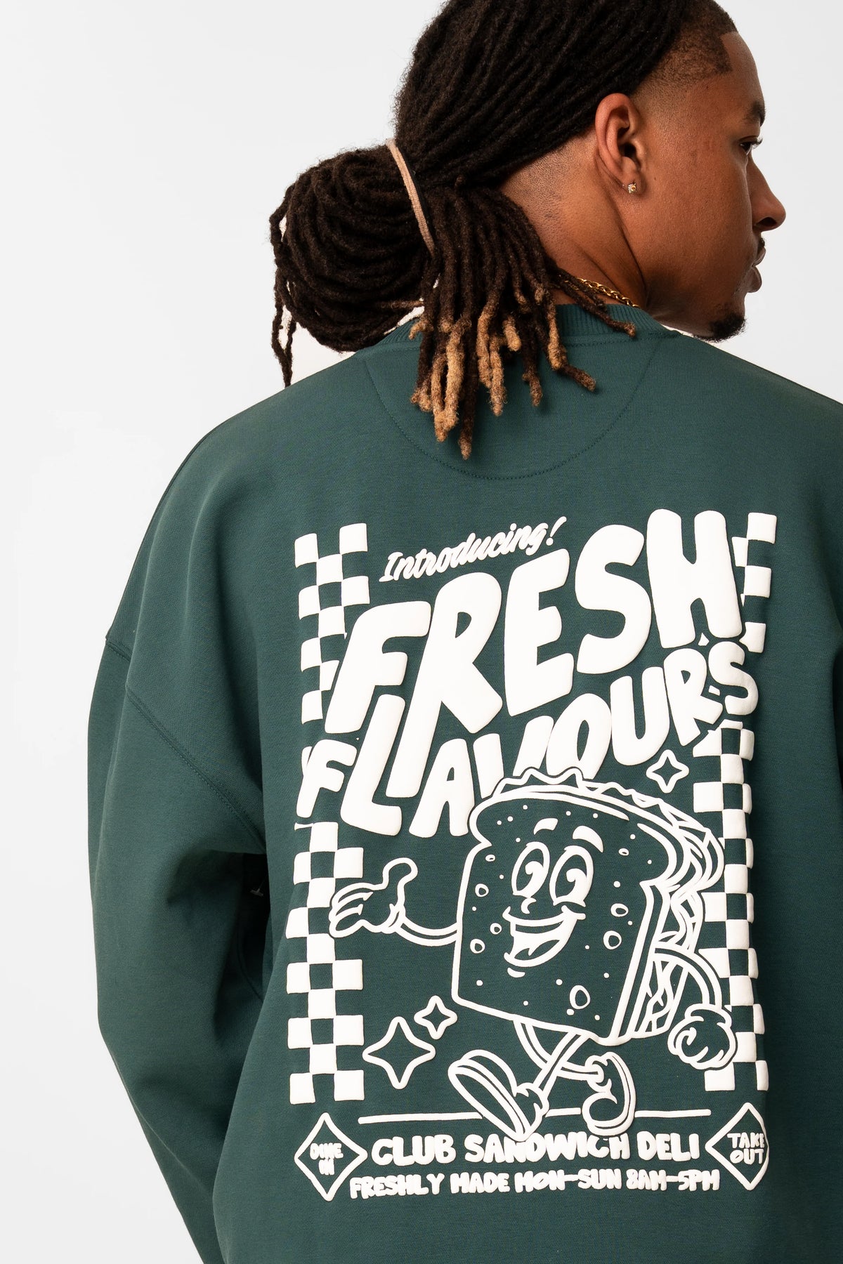 Fresh Flavours Deli Sweatshirt - Eden