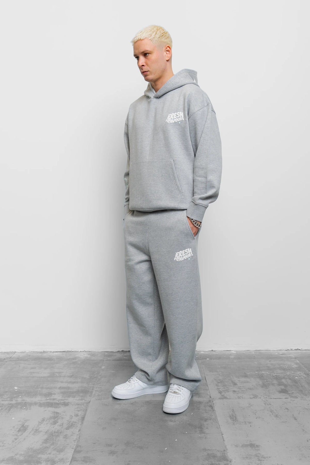 Fresh Flavours Rise Joggers - Light Grey