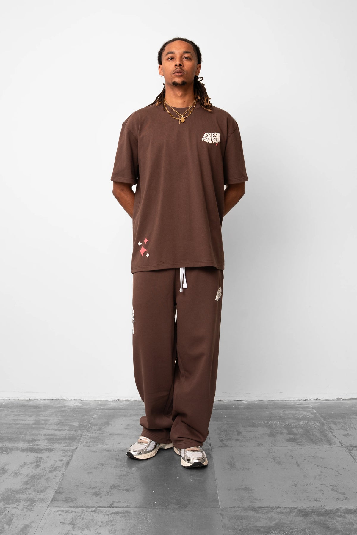 Fresh Flavours Joggers - Brown