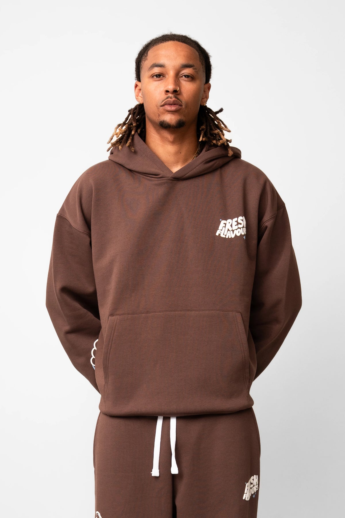 Fresh Flavours Hoodie - Brown
