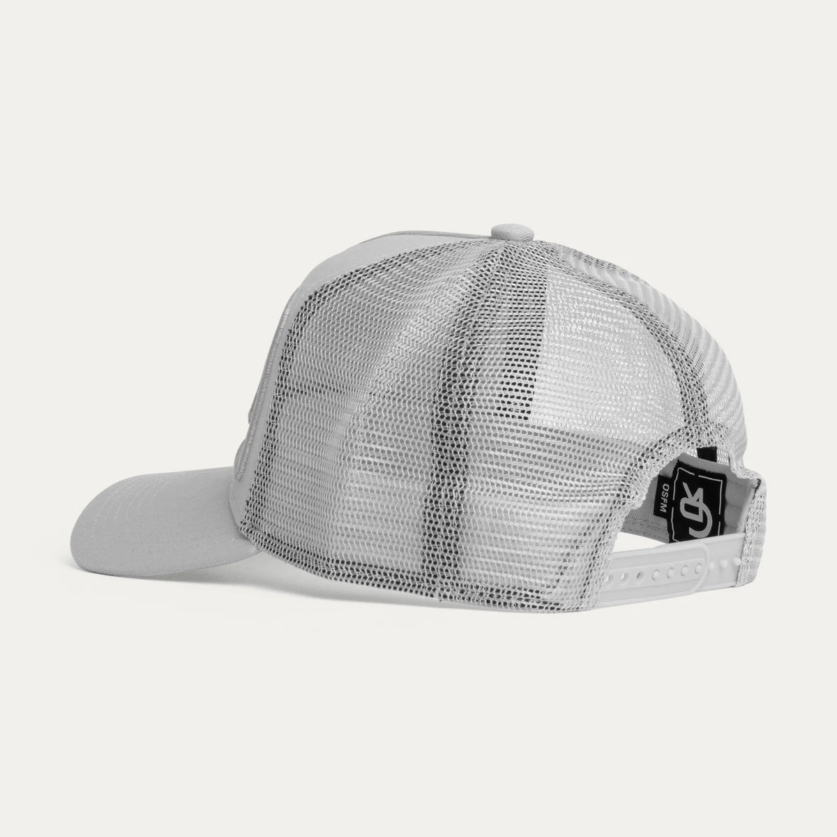 Christian Rose CR011SG Iconic Vinyl Patch Hat - Stone Grey