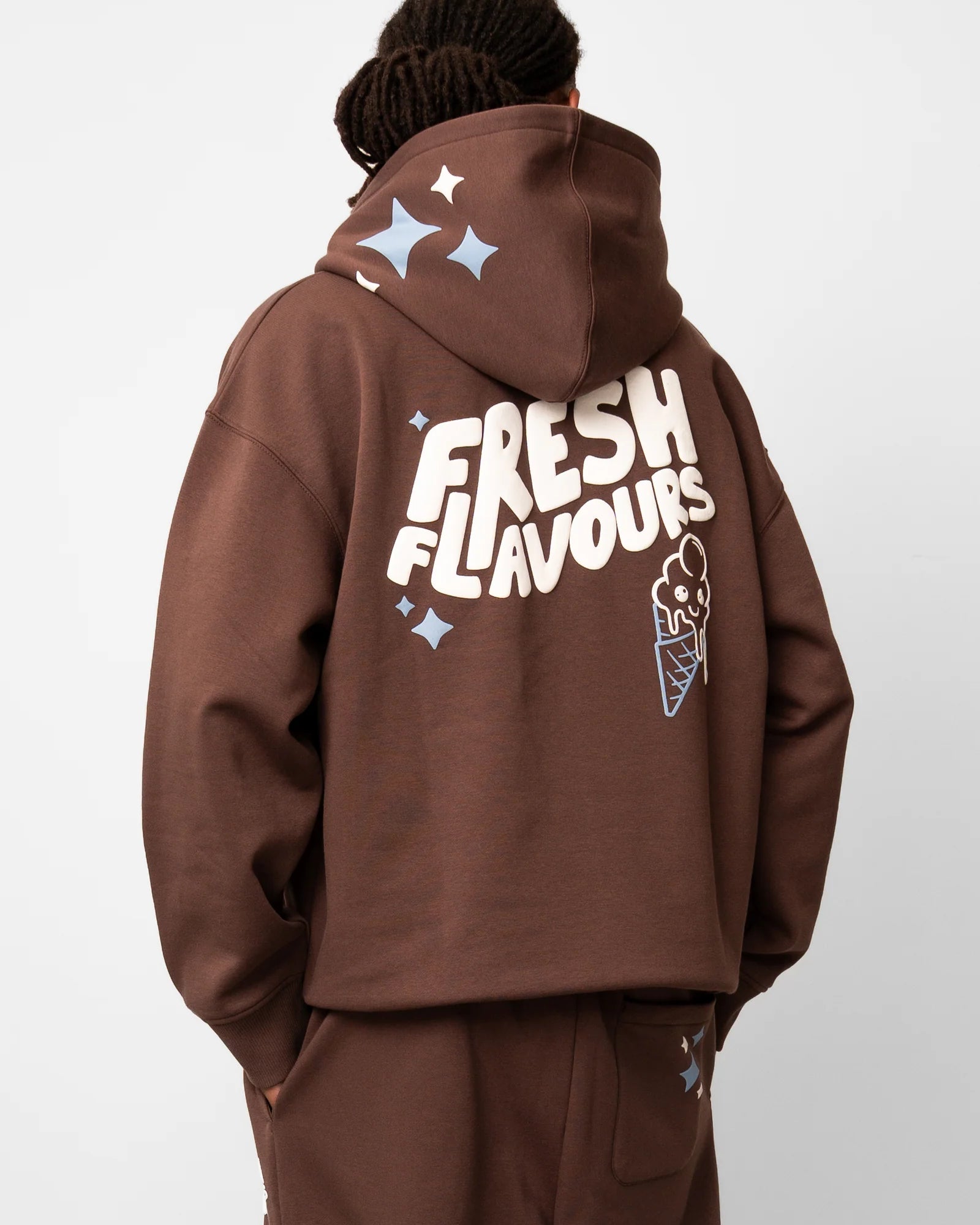 Fresh Flavours Hoodie - Brown