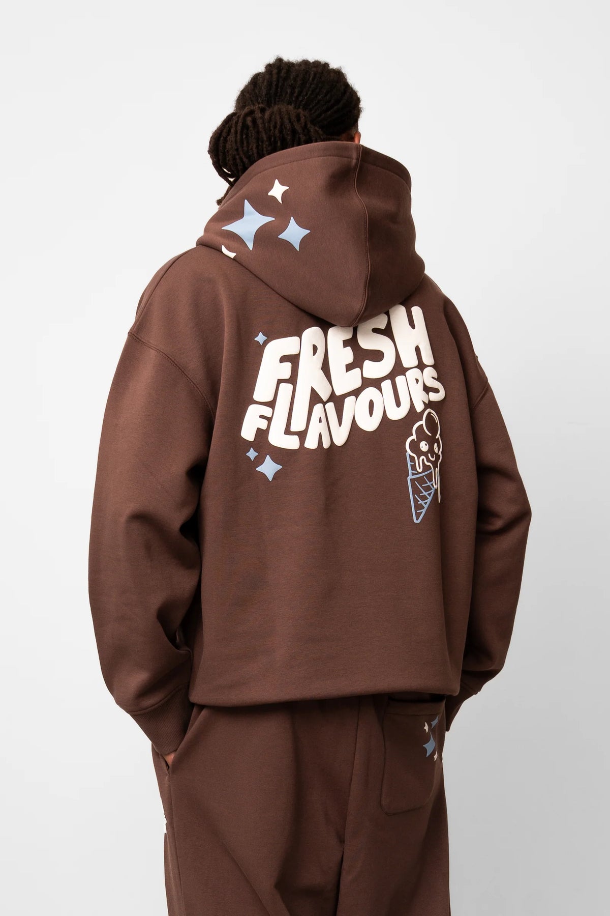Fresh Flavours Hoodie - Brown