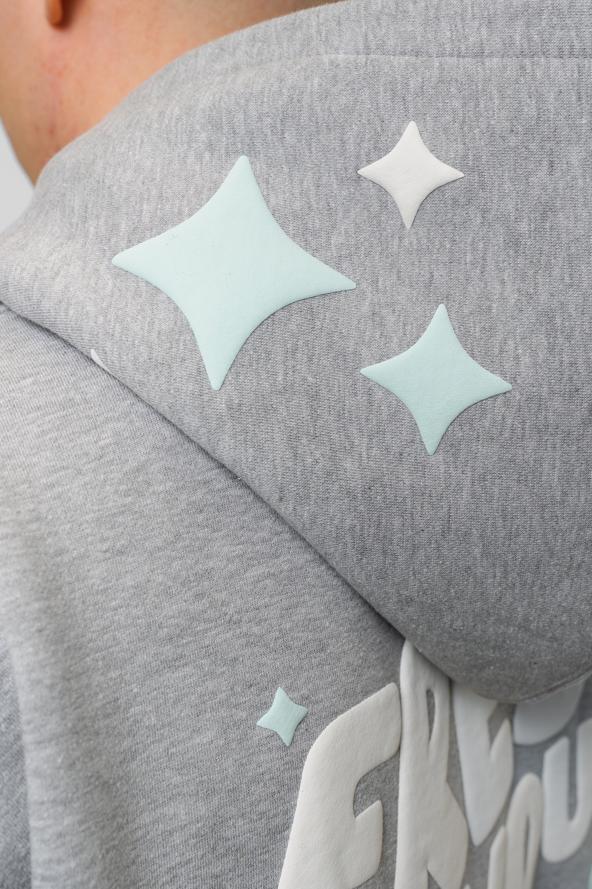 Fresh Flavours Frosty Hoodie - Grey Marl