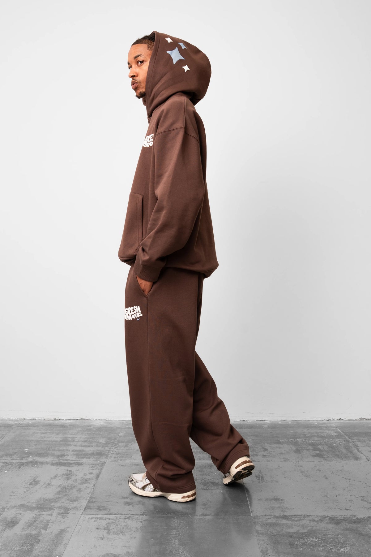 Fresh Flavours Hoodie - Brown