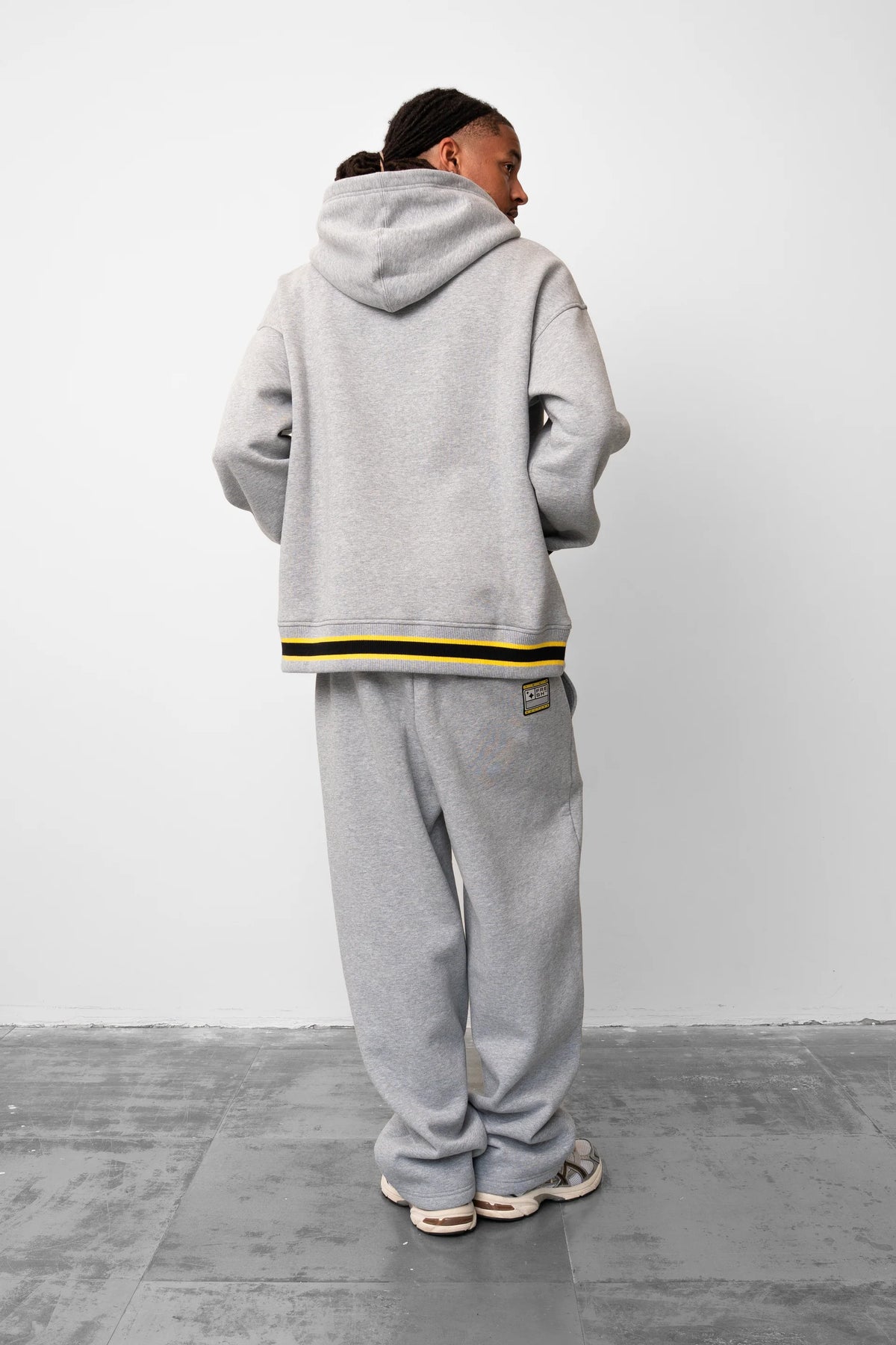 Fresh Flavours College Hoodie - Grey Marl