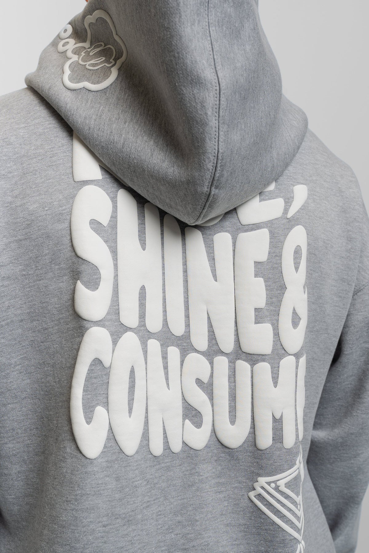 Fresh Flavours Rise Hoodie - Light Grey