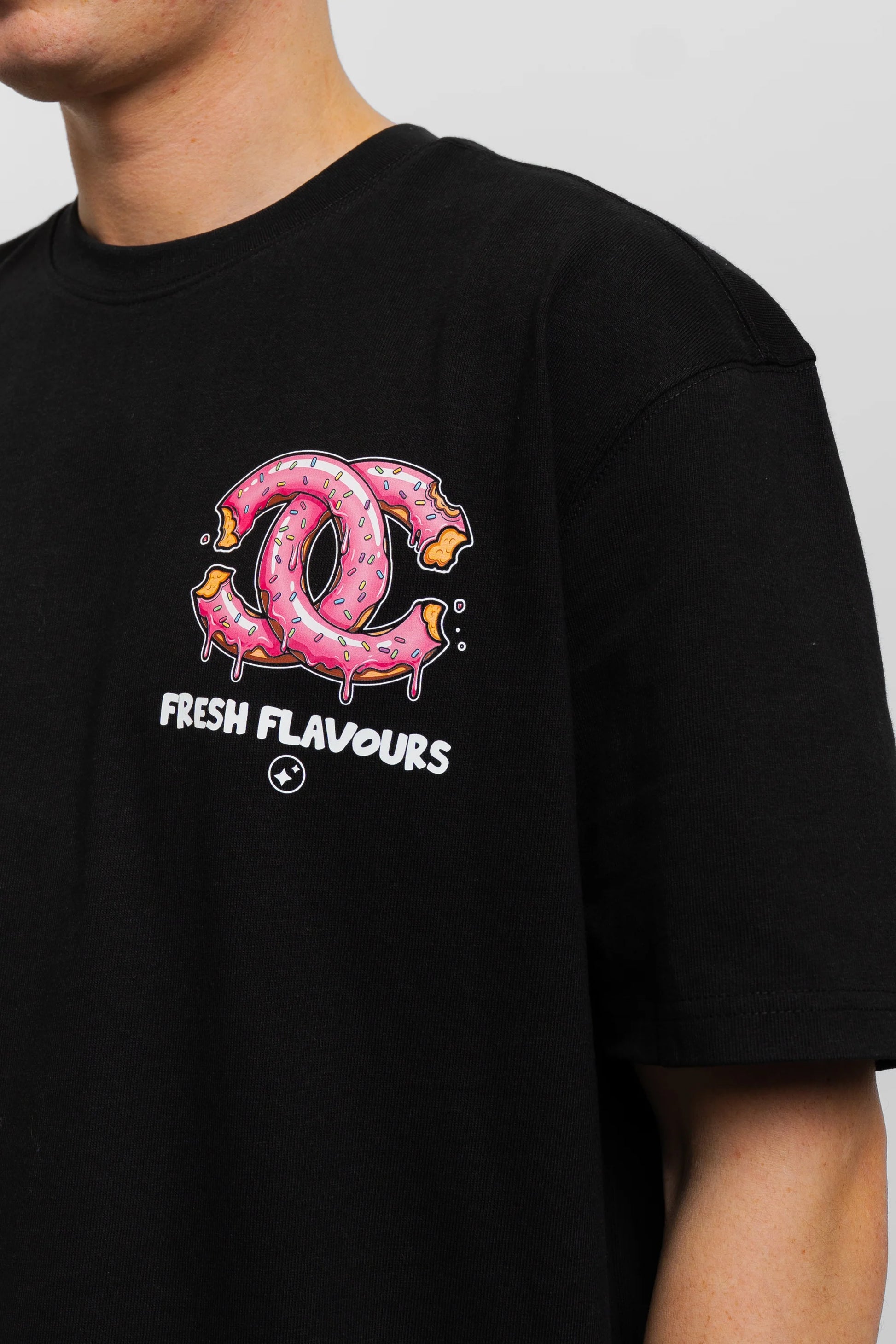 Fresh Flavours Chomp T-Shirt - Black