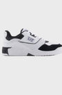 EA7 EMPORIO ARMANI X8X187 WOVEN TRAINER WHITE & BLACK