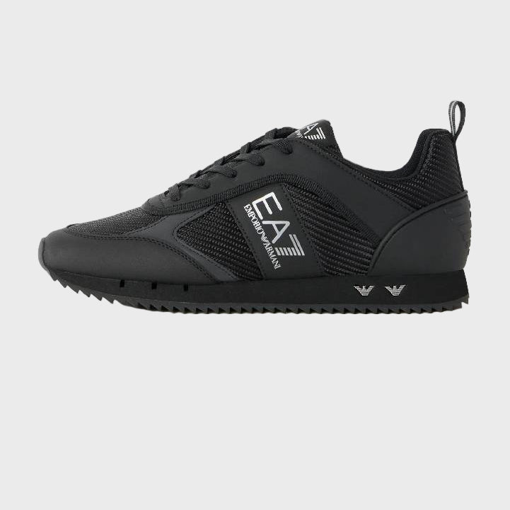 EA7 Emporio Armani X8X185 Trainers - U460 Triple Black/Silver