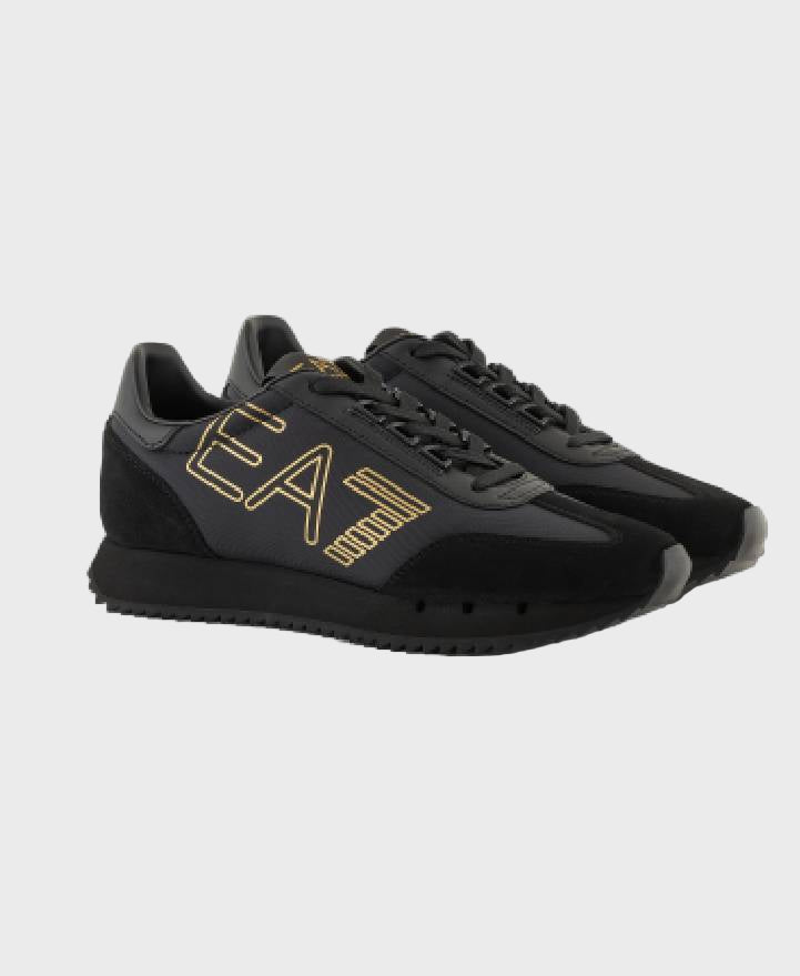 EA7 Emporio Armani X8X101 Trainer Triple Black/Gold