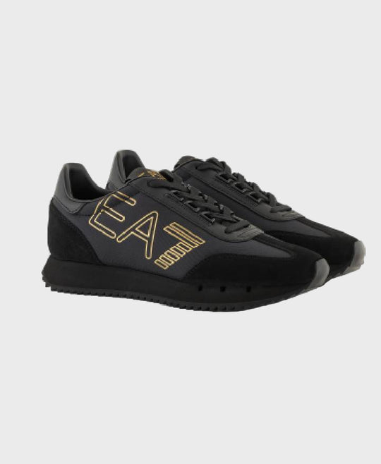 EA7 Emporio Armani X8X101 Trainer Triple Black/Gold