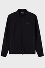 EA7 Emporio Armani 7M000638 Dynamic Athlete Zip-Up Sweatshirt VENTUS7 - Black
